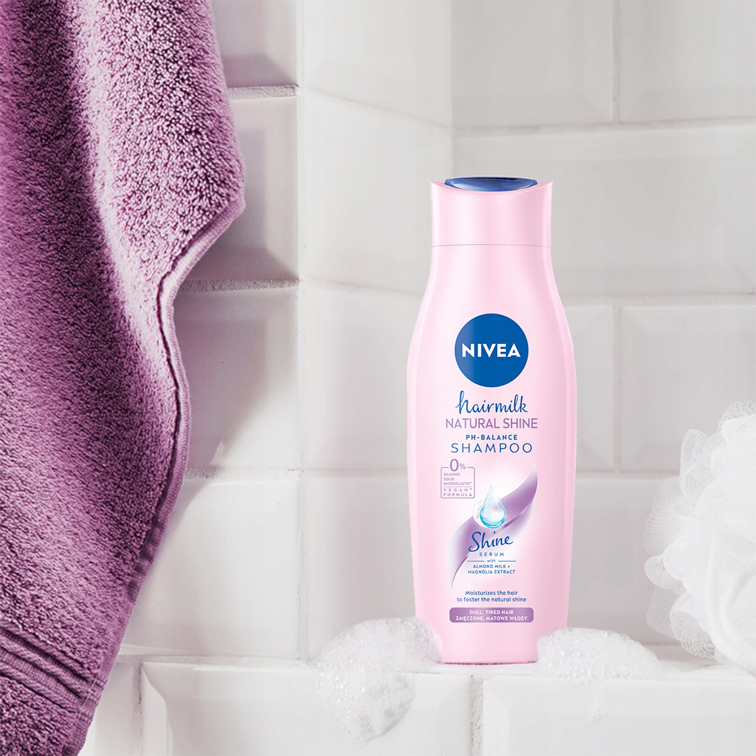 szampon nivea hairmilk natural shine