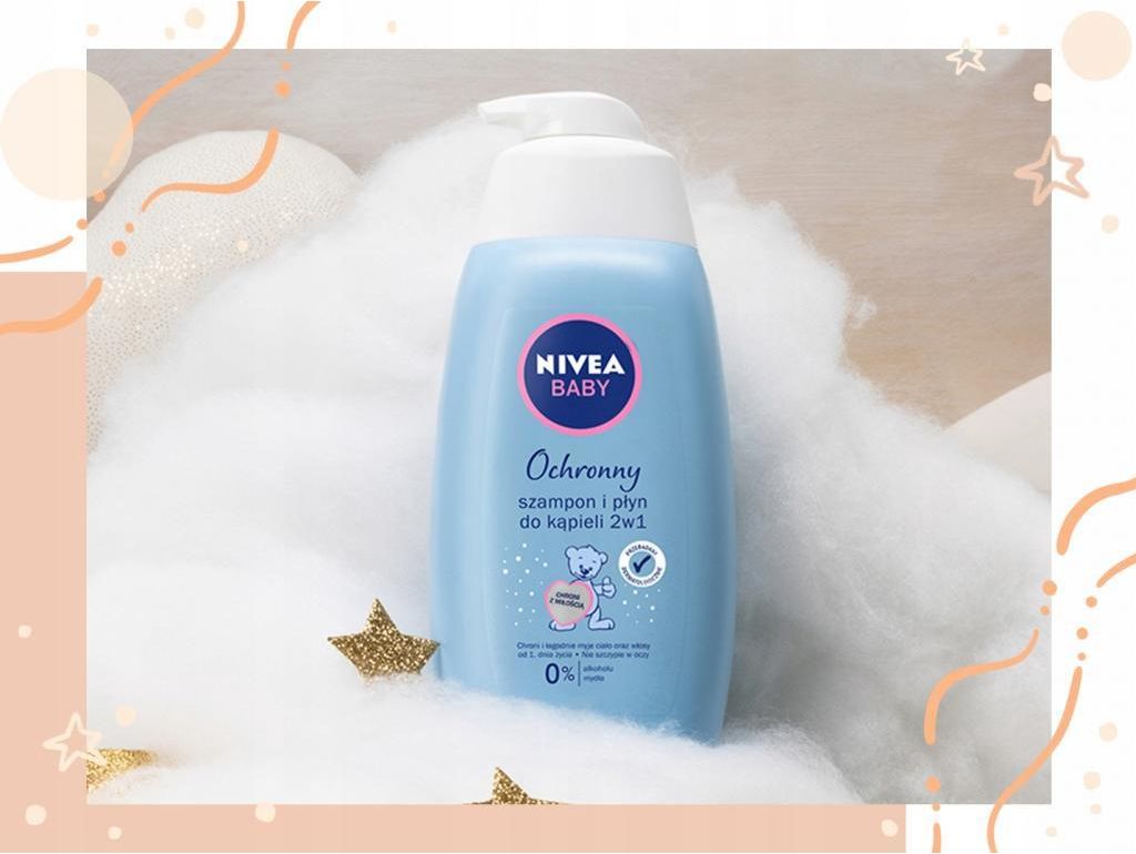 nivea baby łagodny szampon i płyn do kąpieli