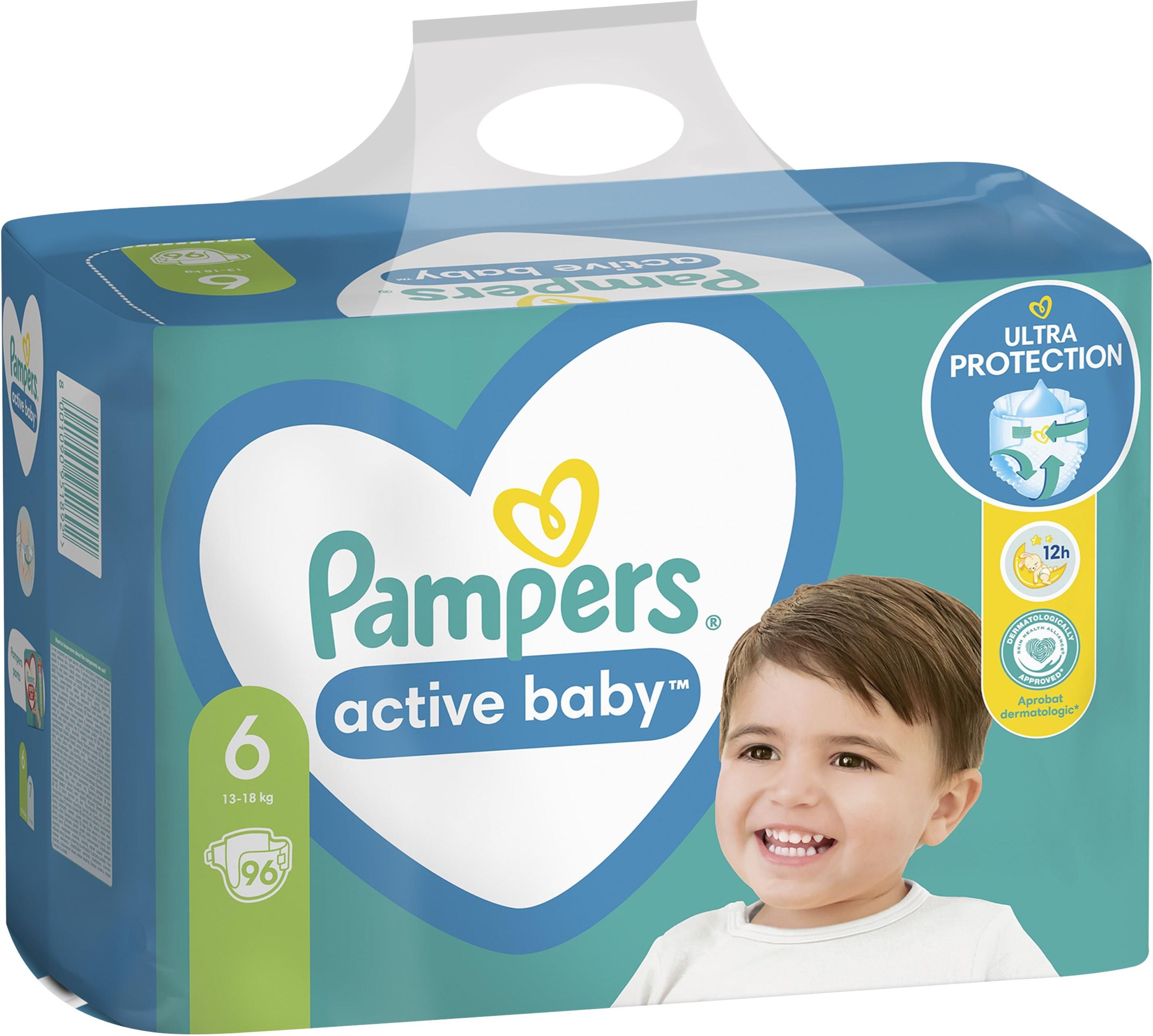 pampers active baby 6 ceneo