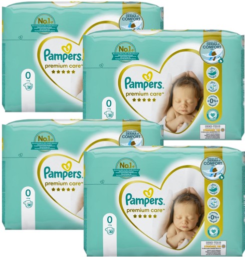 niezwykle maluchy pampers