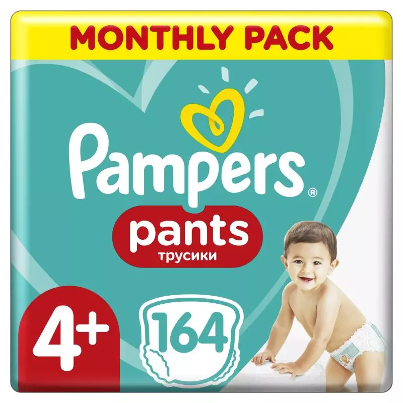 pampers pants 4 164 szt