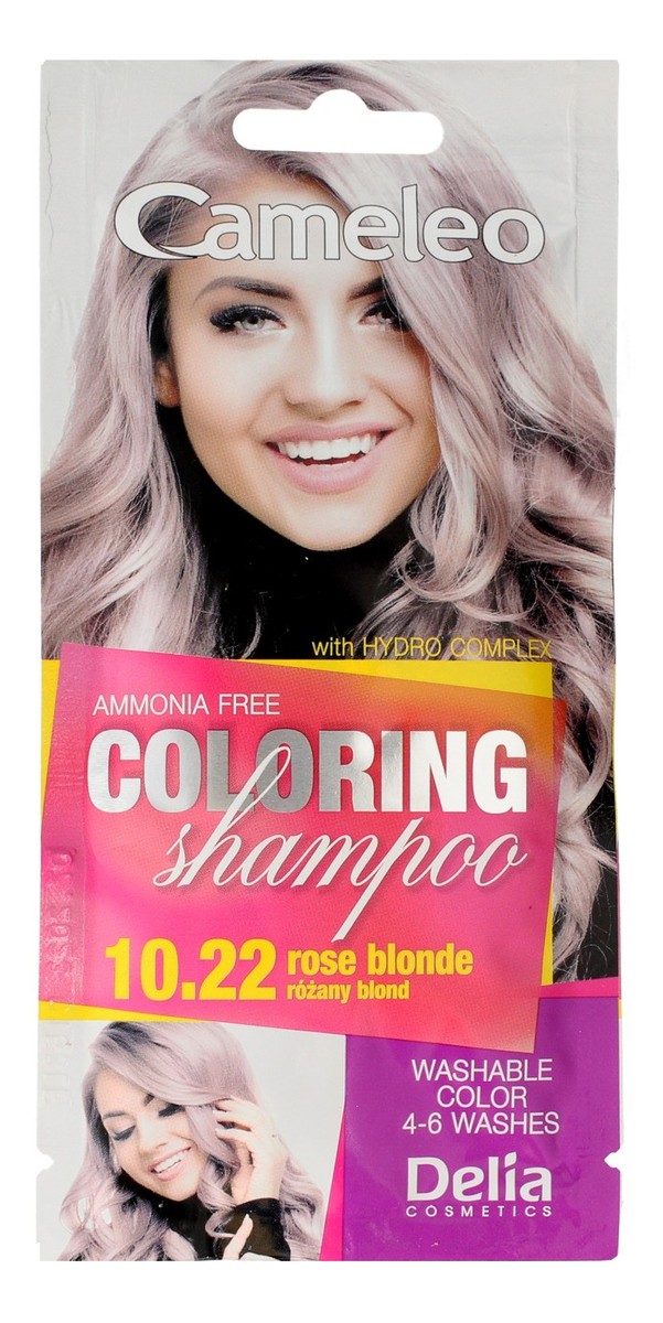 szampon koloryzijacy rozany blond