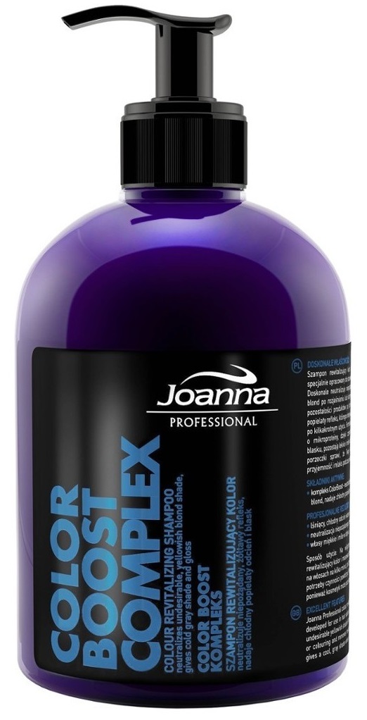 joanna professional szampon rewitalizujący kolor do włosów blond 500g