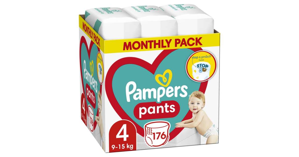 pampers opakowania