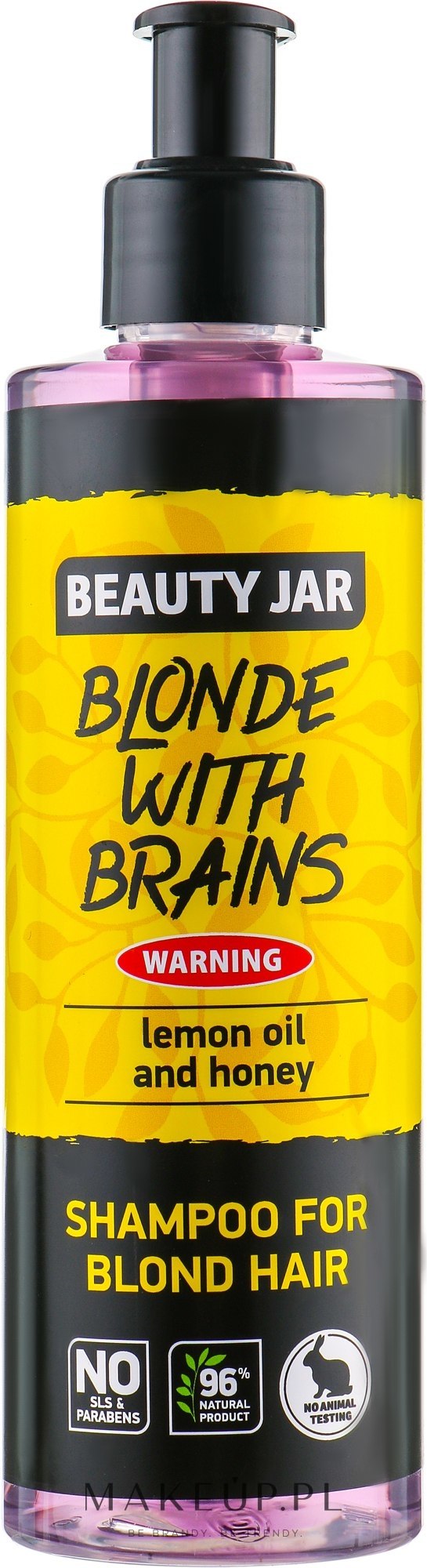 Beauty Jar „Blondynka z mózgiem” – szampon do włosów blond 150ml