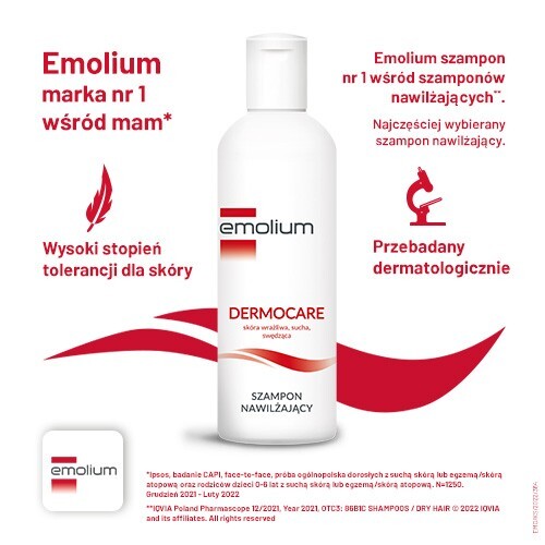 emolium szampon nawilżający rossmann