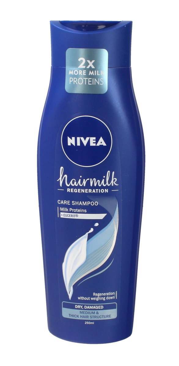 nivea hairmilk szampon włosów normalnych suche i zniszczone