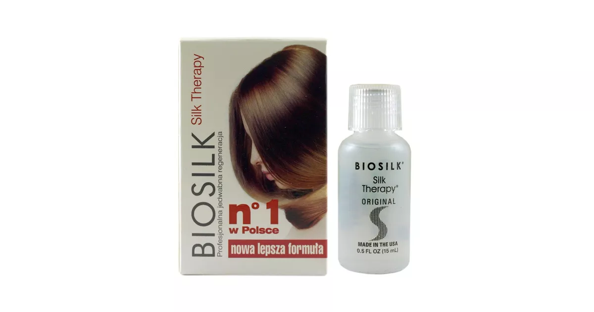 biosilk silk therapy odżywka do włosów regenerująca 15 ml