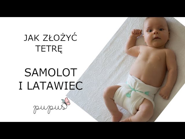 jak zakładać pieluchy tetrowe na bioderka