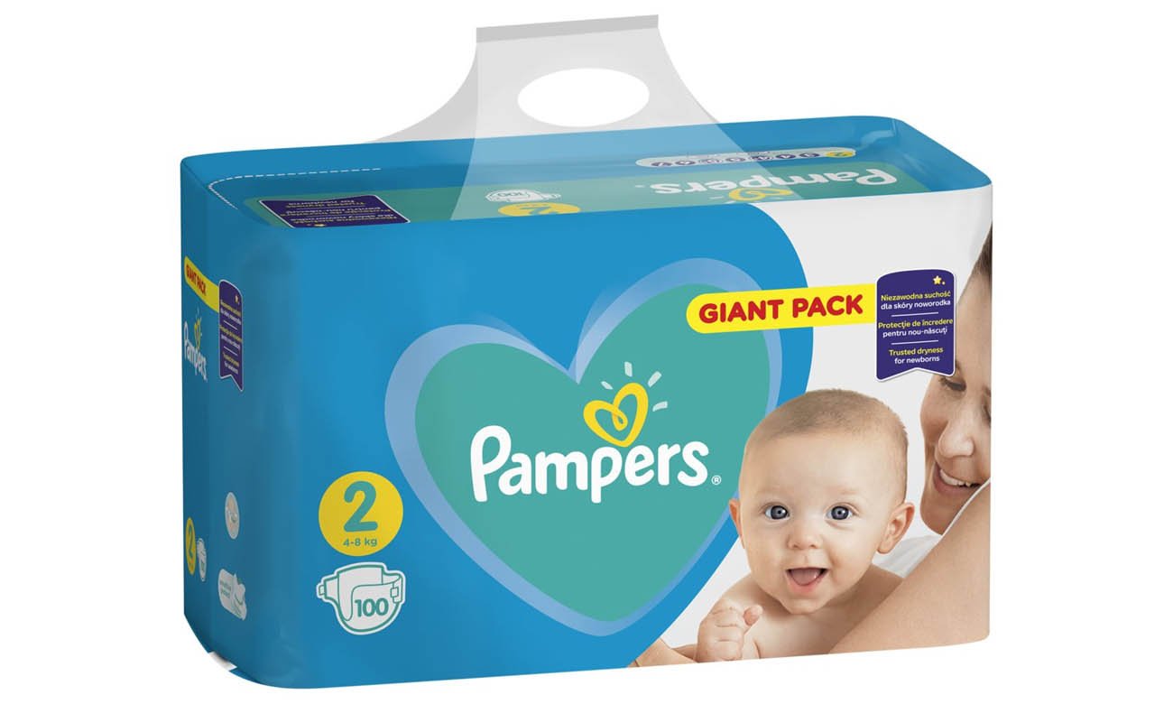 pampers 100 sztuk 2