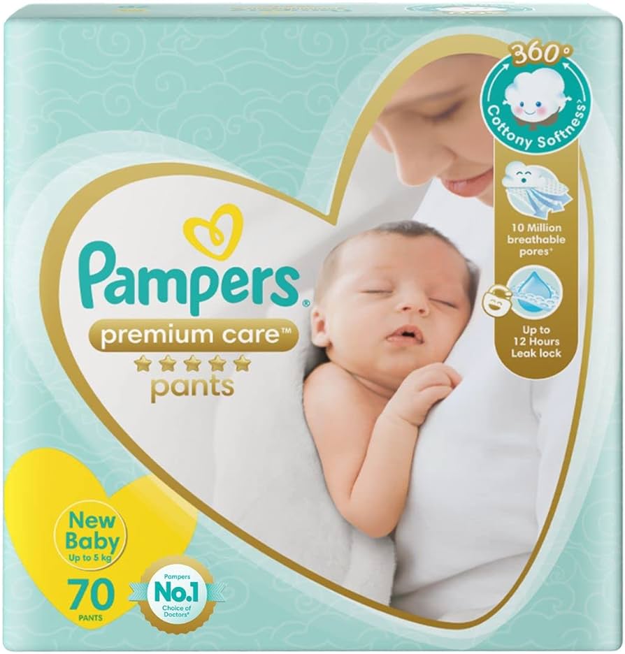 new born pampers premium care
