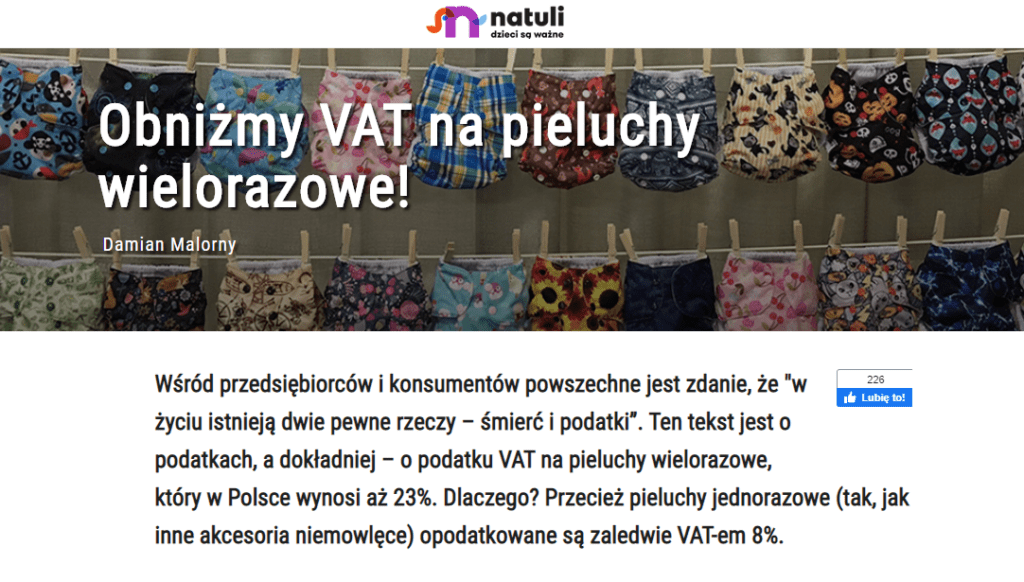 chmurka biała pieluchy