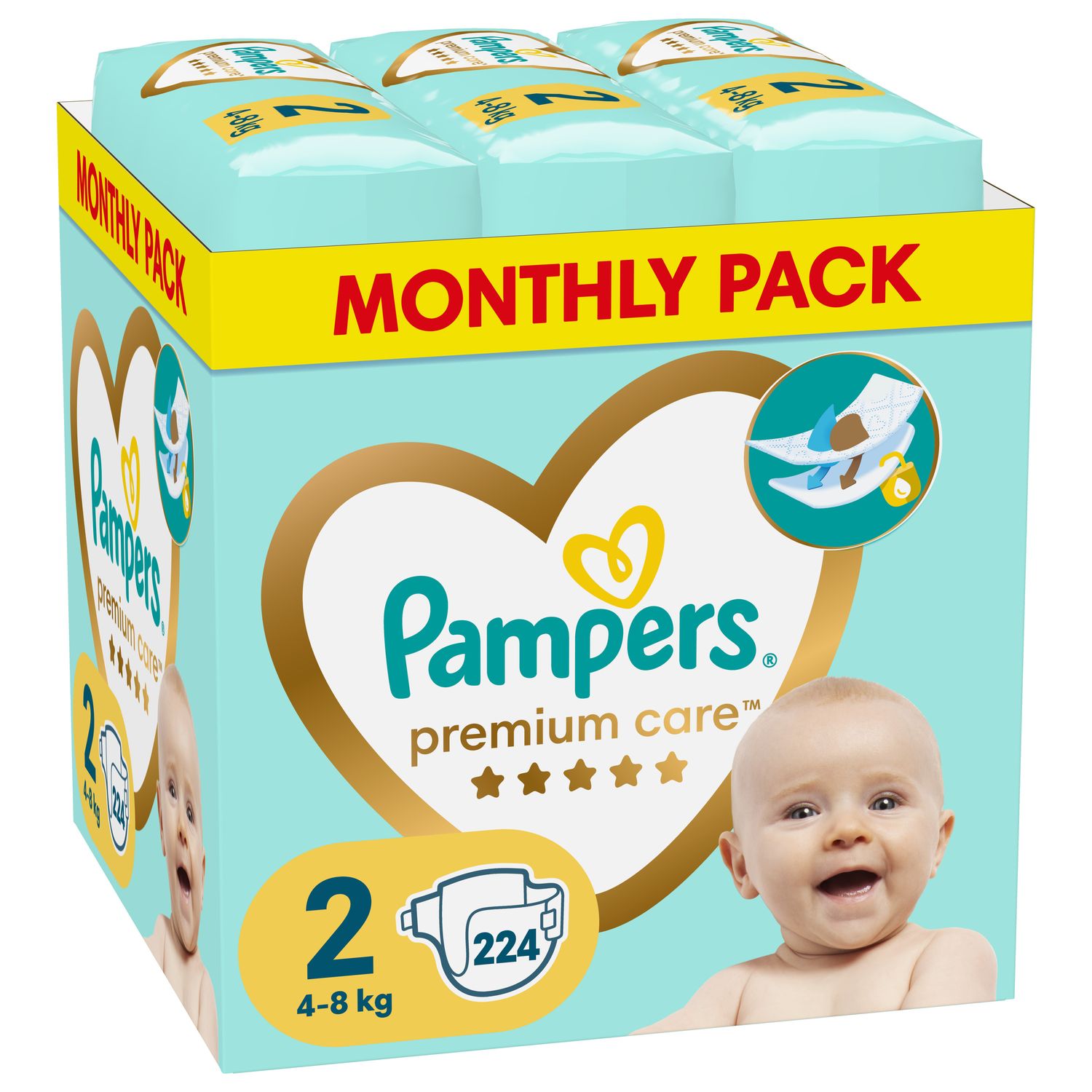 pampers premium 2 cerna