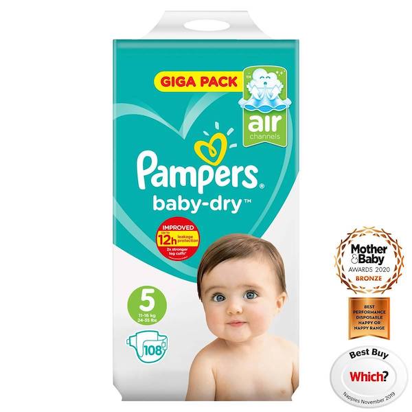 pampers giga boks 5