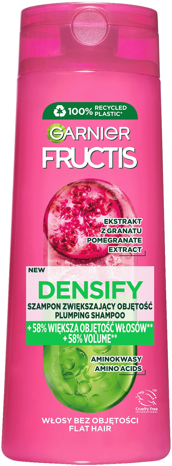 szampon do włosów fructis cienkich bez objętości