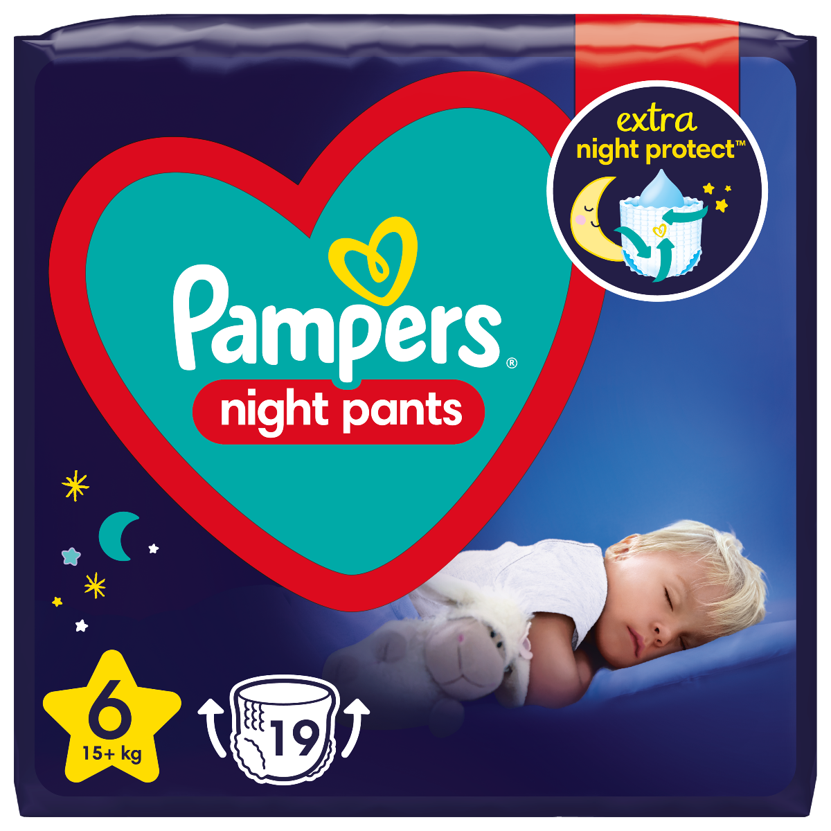 nowe pieluchy pampers dzień i noc