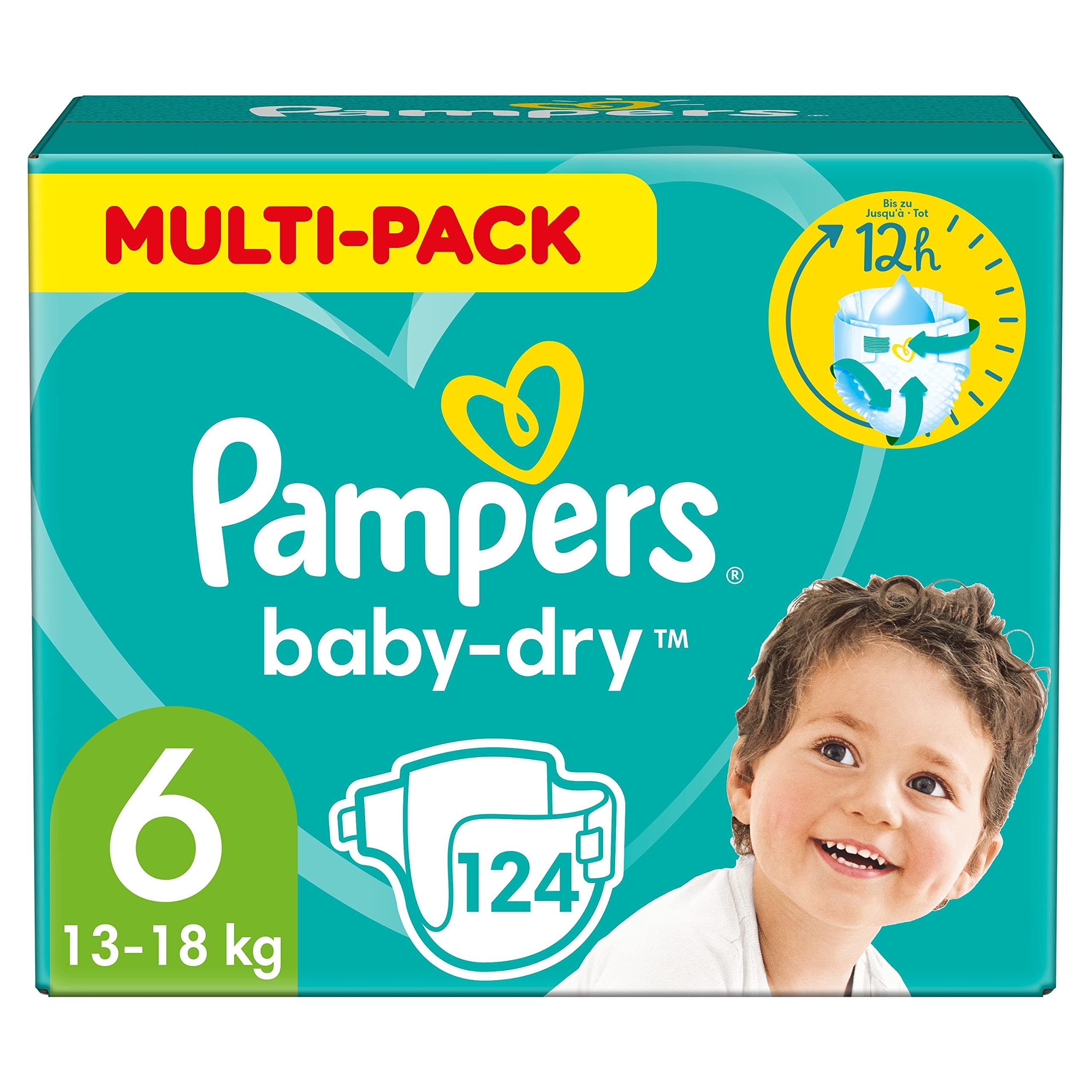 pampers babyvdry 1 box