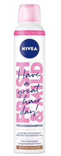 suchy szampon nivea opinie