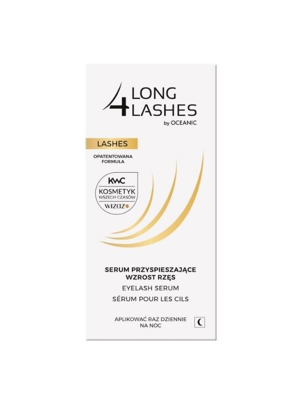 aa long 4 lashes serum przyspieszające wzrost rzęs 3ml szampon