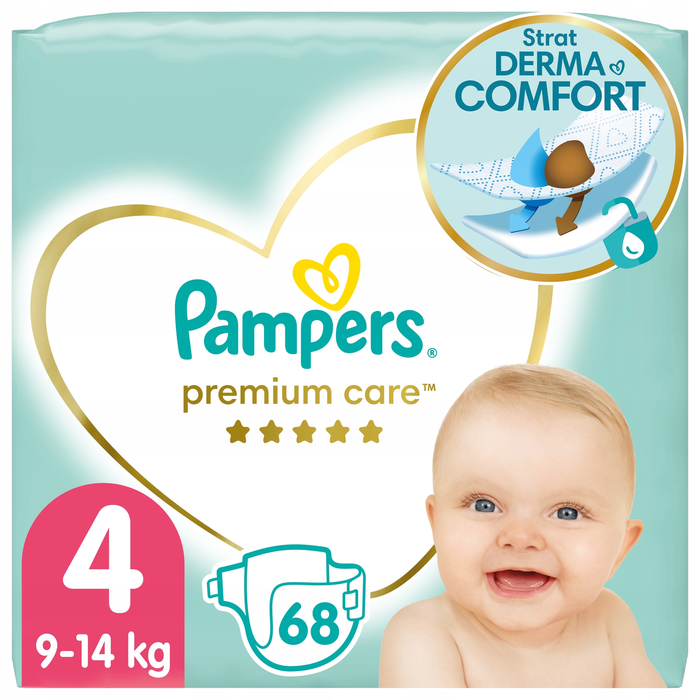 pampers rozmiar 4 cena