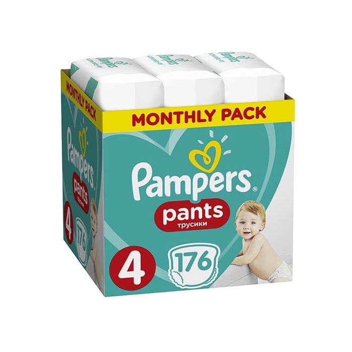 pampers pants 4 176 ks