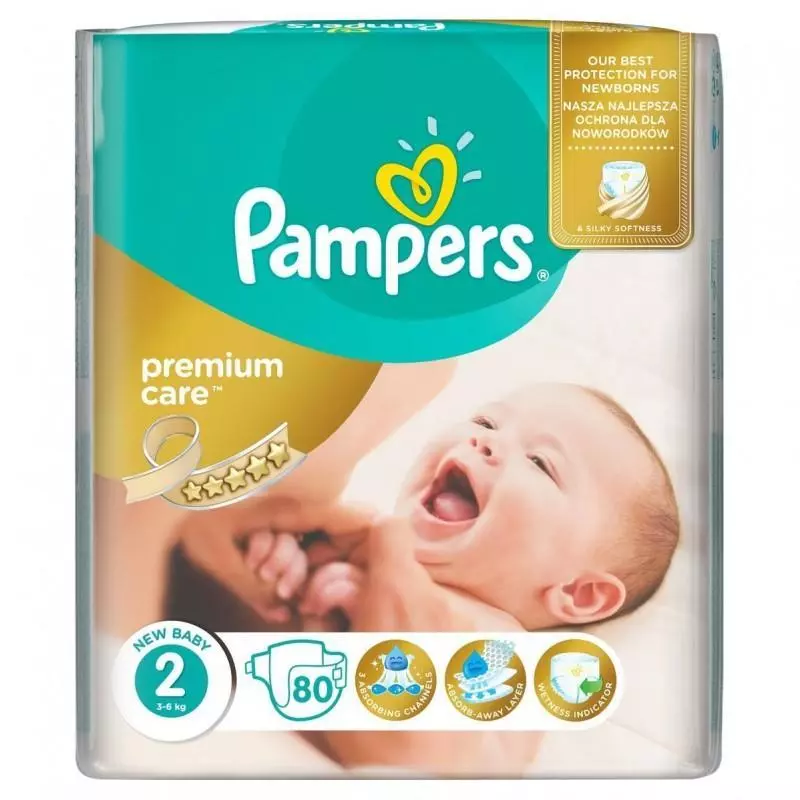 pampers premium 80.szt