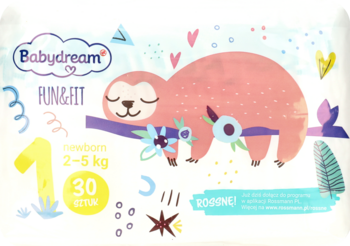 pieluchy babydream 1 rossmann