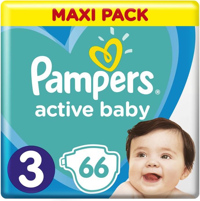 pampers 3 66 szt