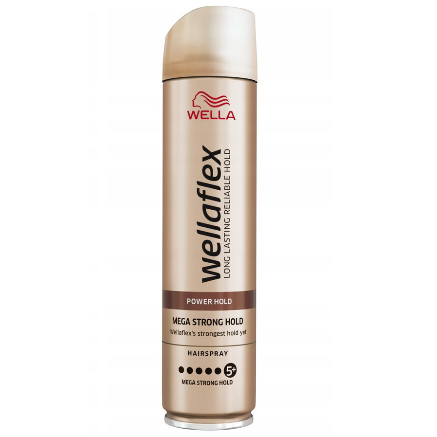 lakier do włosów mocno utrwalający wella pro wellaflex hairspray kwc