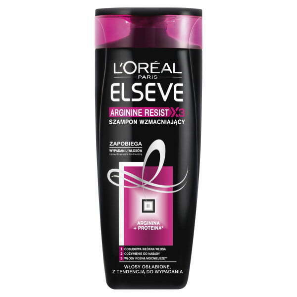 loreal paris elseve arginine resist x3 wzmacniający szampon do włosów