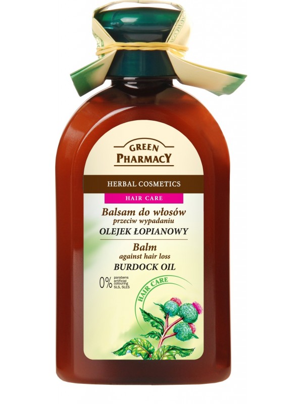 green pharmacy balsam do włosów olejek łopianowy
