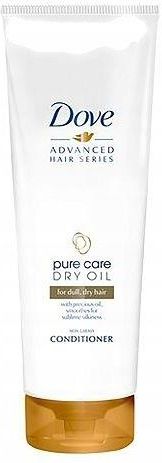 dove pure care dry oil odżywka do włosów 250 ml