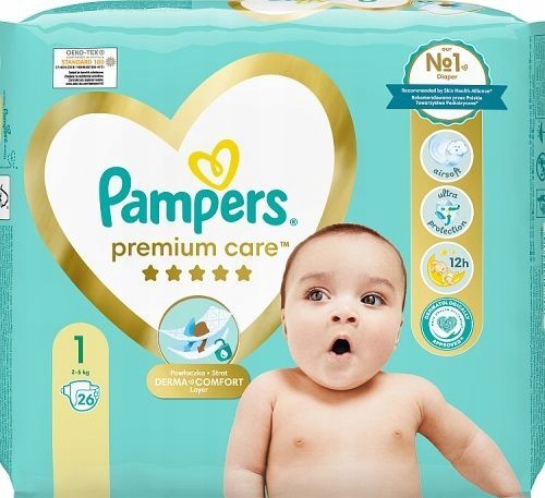 pieluchy pampers premium 2 allegro