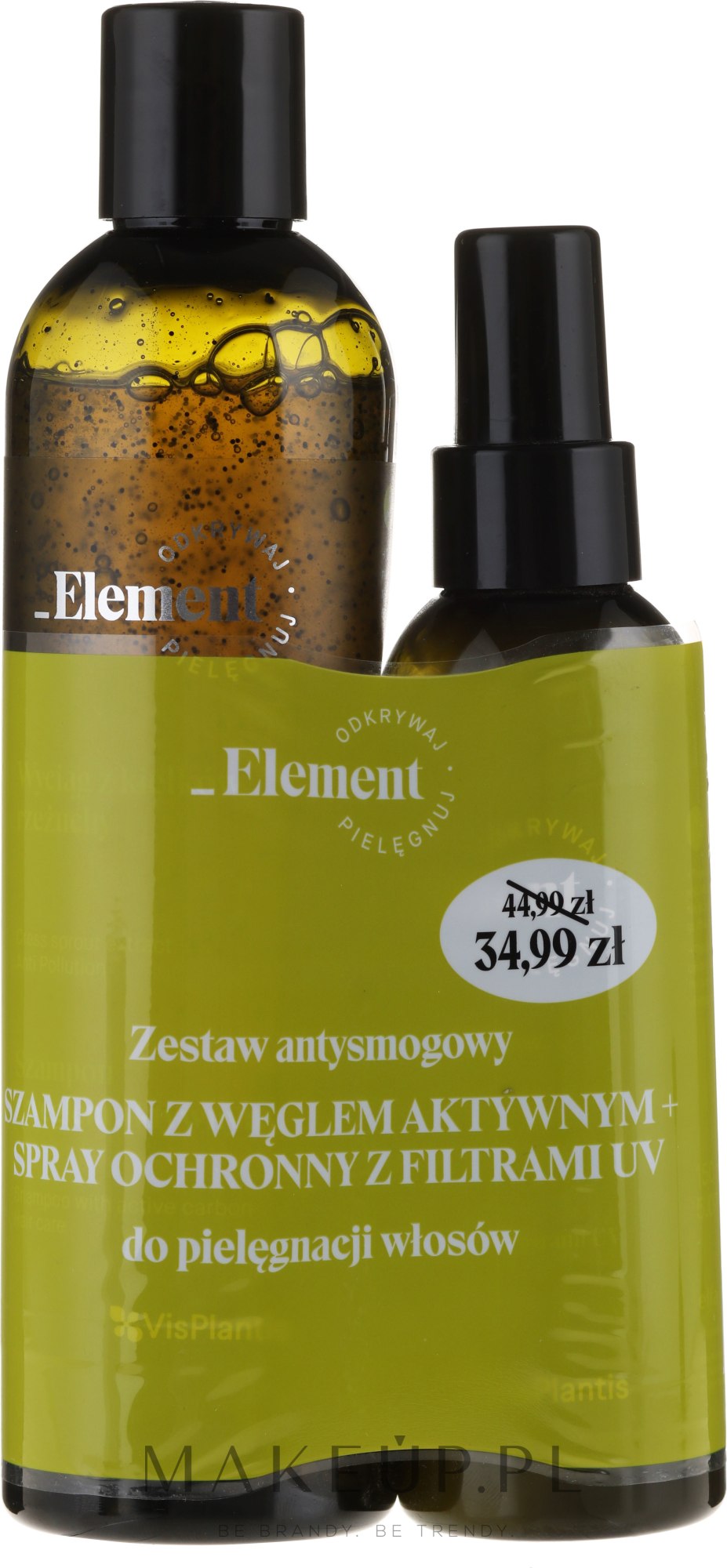 szampon z węglem aktywnym basil element