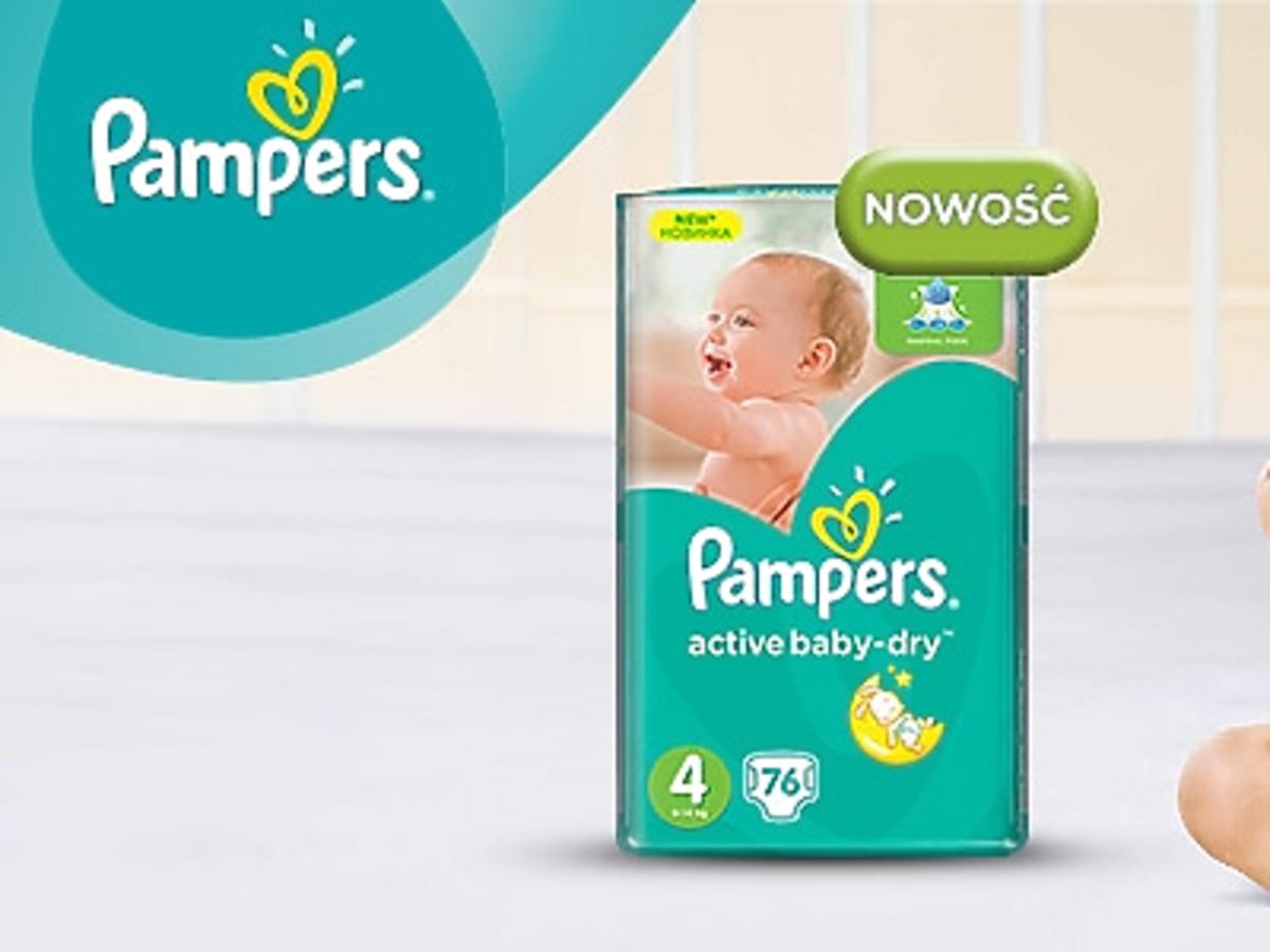 suchy pampers po nocy u niemowlaka