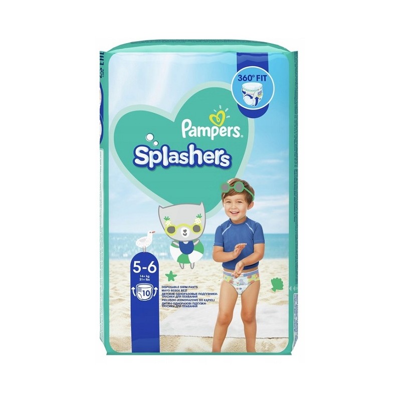 pampers dla dziecka na basen