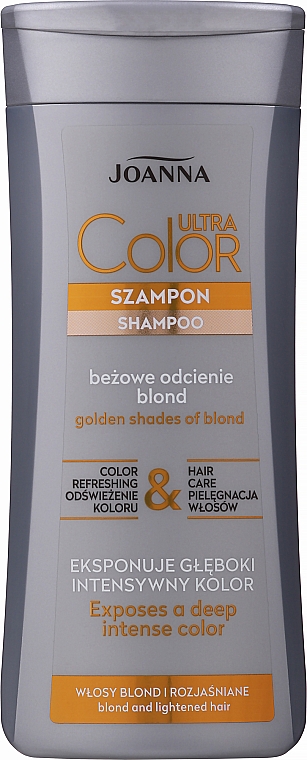 bezowy blond szampon