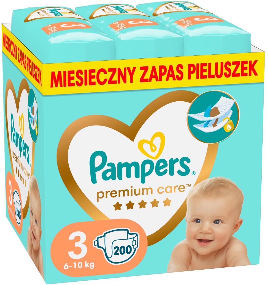 pampers 3 care najtaniej