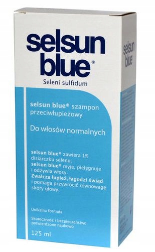 szampon do włosów selsun blue allegro