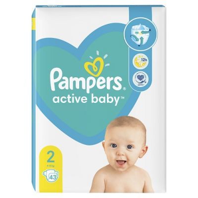 pampers 2 pieluszki