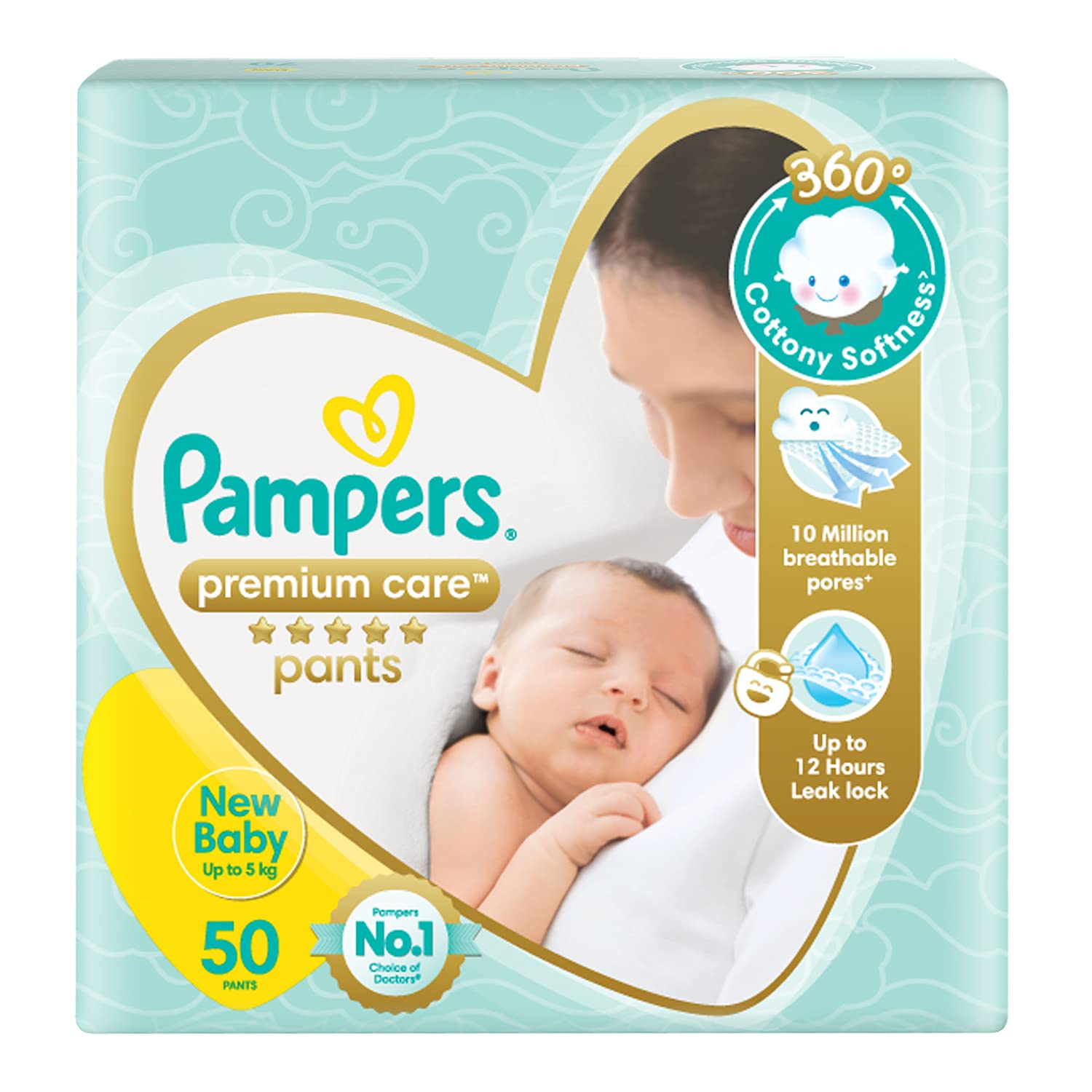 pampers premium new born