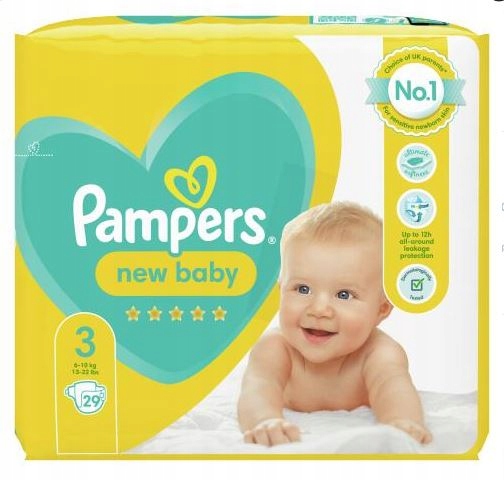 pampers pieluszki new baby alegro