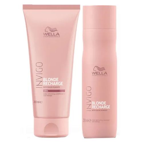 wella color recharge cool blonde szampon