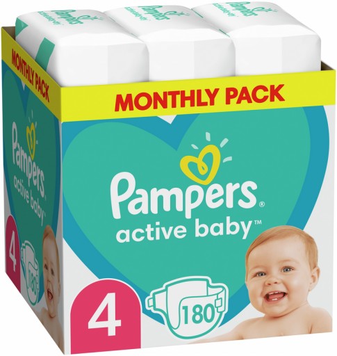 pampers pieluchy active baby 4 allegro