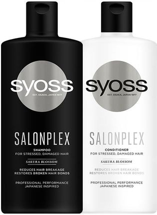 syoss salonplex szampon odbudowujący do włosów zniszczonych