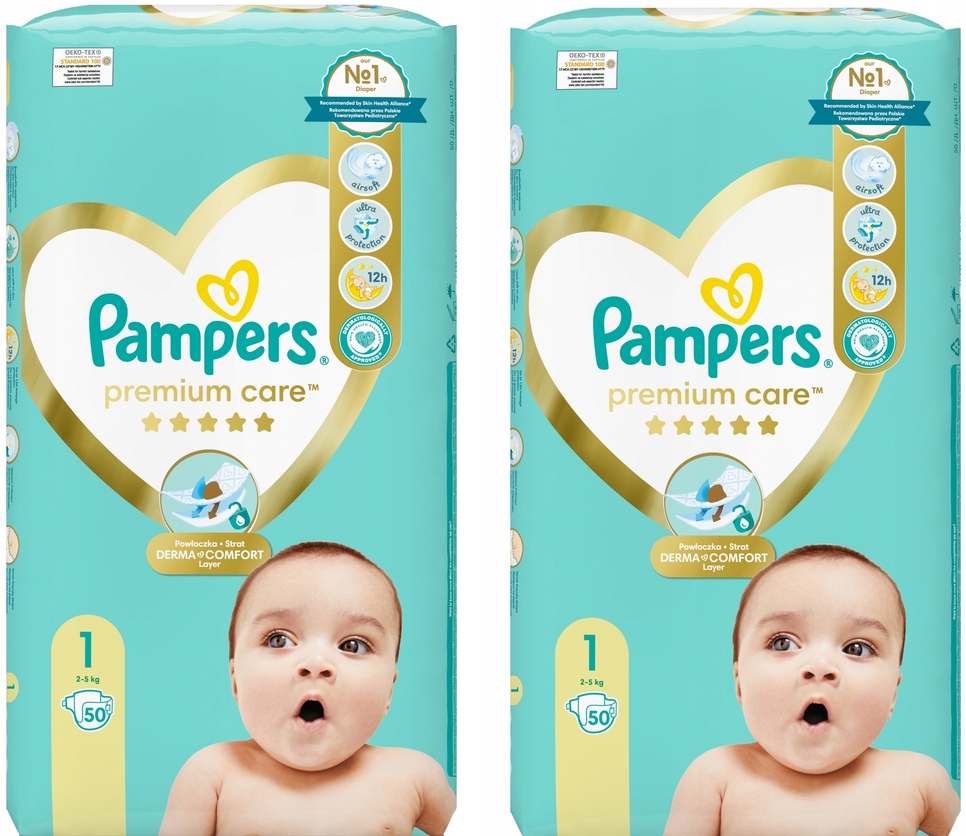 pampers pieluchy premium care 1 newborn