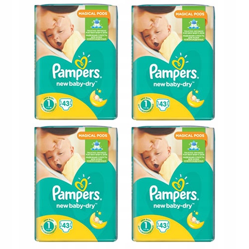 pampers 172 sztuki