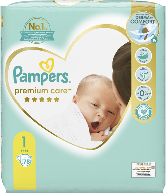 pampers premium care rozmiar 1 cena