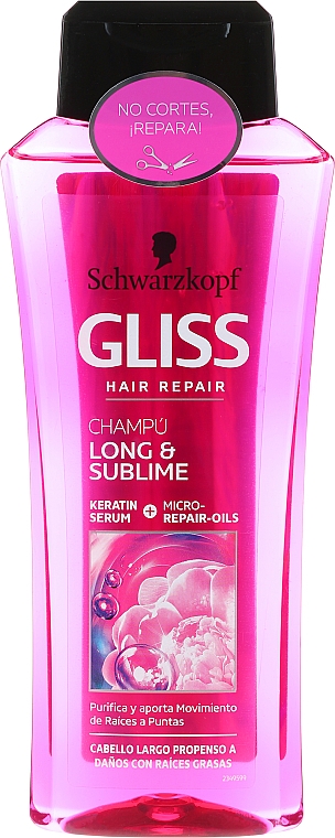 szampon glisskur do długich włosów