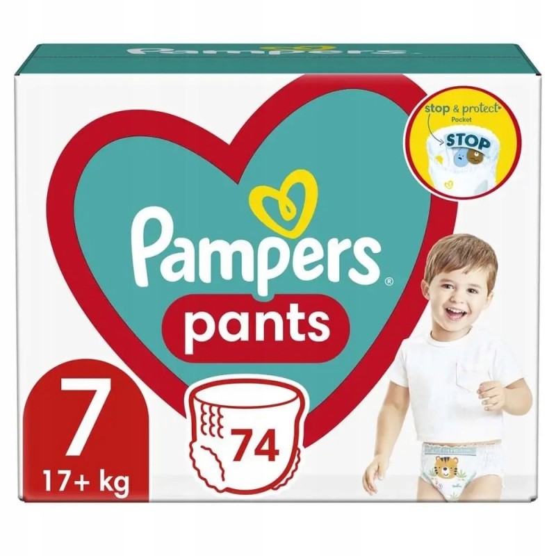 pieluchomajtki pampers 7